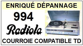 RADIOLA-994-COURROIES-COMPATIBLES