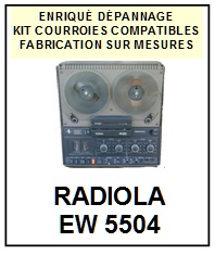 RADIOLA-EW5504-COURROIES-COMPATIBLES