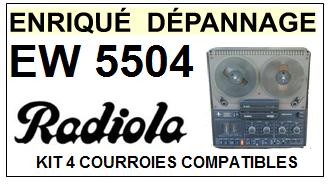 RADIOLA-EW5504-COURROIES-COMPATIBLES