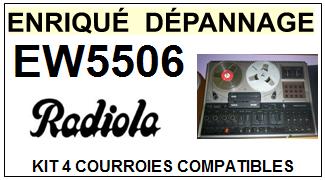 RADIOLA-EW5506-COURROIES-ET-KITS-COURROIES-COMPATIBLES