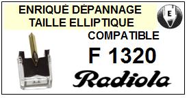 RADIOLA-F1320 F-1320-POINTES-DE-LECTURE-DIAMANTS-SAPHIRS-COMPATIBLES