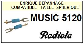 RADIOLA-MUSIC 5120-POINTES-DE-LECTURE-DIAMANTS-SAPHIRS-COMPATIBLES