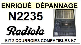 RADIOLA-N2235-COURROIES-COMPATIBLES