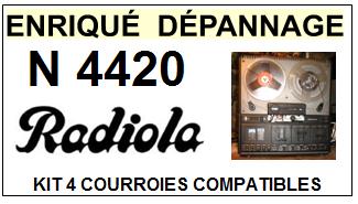 RADIOLA-N4420-COURROIES-ET-KITS-COURROIES-COMPATIBLES