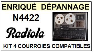 RADIOLA-N4422-COURROIES-ET-KITS-COURROIES-COMPATIBLES