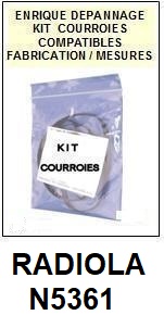 RADIOLA-N5361-COURROIES-ET-KITS-COURROIES-COMPATIBLES