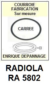 RADIOLA-RA5802-COURROIES-ET-KITS-COURROIES-COMPATIBLES