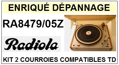 RADIOLA-RA8479/05Z-COURROIES-ET-KITS-COURROIES-COMPATIBLES