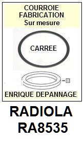 RADIOLA-RA8535-COURROIES-COMPATIBLES