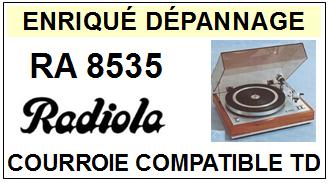 RADIOLA-RA8535-COURROIES-COMPATIBLES