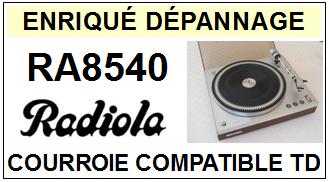 RADIOLA-RA8540-COURROIES-COMPATIBLES
