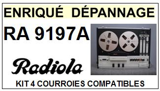 RADIOLA-RA9197A-COURROIES-COMPATIBLES