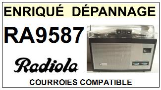 RADIOLA-RA9587-COURROIES-COMPATIBLES