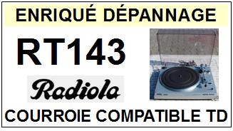 RADIOLA-RT143-COURROIES-ET-KITS-COURROIES-COMPATIBLES