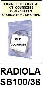 RADIOLA-SB100/38-COURROIES-ET-KITS-COURROIES-COMPATIBLES