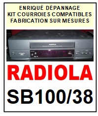 RADIOLA-SB100/38-COURROIES-COMPATIBLES