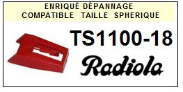 RADIOLA-TS1100/18-POINTES-DE-LECTURE-DIAMANTS-SAPHIRS-COMPATIBLES