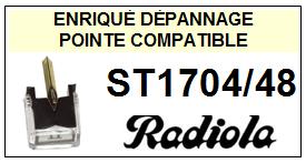 RADIOLA-ST1704/48-POINTES-DE-LECTURE-DIAMANTS-SAPHIRS-COMPATIBLES
