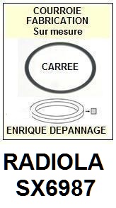 RADIOLA-SX6987-COURROIES-ET-KITS-COURROIES-COMPATIBLES