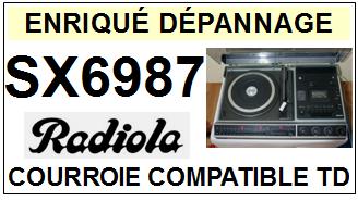 RADIOLA-SX6987-COURROIES-ET-KITS-COURROIES-COMPATIBLES