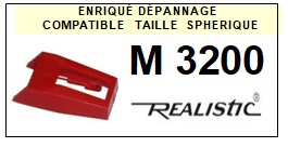 REALISTIC-M3200-POINTES-DE-LECTURE-DIAMANTS-SAPHIRS-COMPATIBLES
