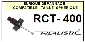 REALISTIC-RCT400-POINTES-DE-LECTURE-DIAMANTS-SAPHIRS-COMPATIBLES