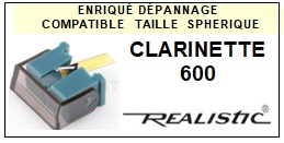 REALISTIC-CLARINETTE 600-POINTES-DE-LECTURE-DIAMANTS-SAPHIRS-COMPATIBLES