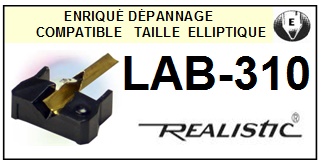 REALISTIC-LAB310 LAB-310-POINTES-DE-LECTURE-DIAMANTS-SAPHIRS-COMPATIBLES