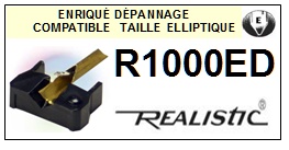 REALISTIC-R1000ED-POINTES-DE-LECTURE-DIAMANTS-SAPHIRS-COMPATIBLES