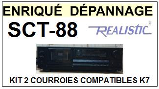 REALISTIC-SCT88 SCT-88-COURROIES-ET-KITS-COURROIES-COMPATIBLES