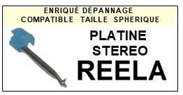 REELA platine  PLATINE STEREO    Pointe de lecture Compatible Saphir sphrique