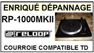 RELOOP-RP1000MKII RP-1000 MKII-COURROIES-ET-KITS-COURROIES-COMPATIBLES