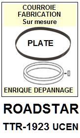 ROADSTAR-TTR1923UCEN TTR-1923 UCEN-COURROIES-COMPATIBLES