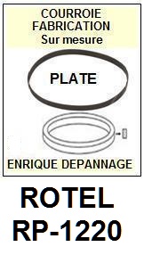 ROTEL-RP1220 RP-1220-COURROIES-COMPATIBLES