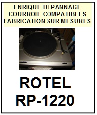ROTEL-RP1220 RP-1220-COURROIES-COMPATIBLES