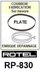 ROTEL-RP830 RP-830-COURROIES-COMPATIBLES