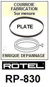 ROTEL-RP830 RP-830-COURROIES-ET-KITS-COURROIES-COMPATIBLES