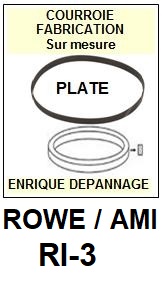 ROWE-AMI-RI3 RI-3-COURROIES-ET-KITS-COURROIES-COMPATIBLES