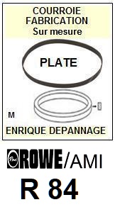 ROWE-AMI-AMI R84-COURROIES-ET-KITS-COURROIES-COMPATIBLES