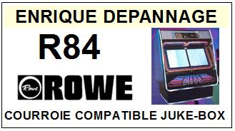 ROWE-AMI-AMI R84-COURROIES-ET-KITS-COURROIES-COMPATIBLES