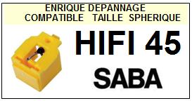 SABA-HIFI 45-POINTES-DE-LECTURE-DIAMANTS-SAPHIRS-COMPATIBLES