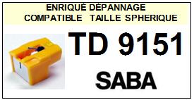 SABA-TD9151-POINTES-DE-LECTURE-DIAMANTS-SAPHIRS-COMPATIBLES