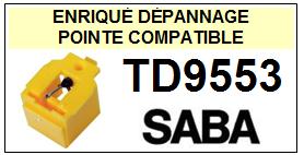 SABA-TD9553-POINTES-DE-LECTURE-DIAMANTS-SAPHIRS-COMPATIBLES