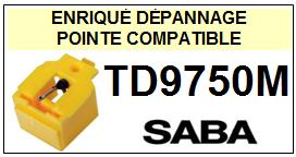 SABA-TD9750M-POINTES-DE-LECTURE-DIAMANTS-SAPHIRS-COMPATIBLES