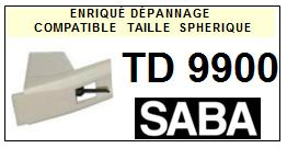 SABA-TD9900-POINTES-DE-LECTURE-DIAMANTS-SAPHIRS-COMPATIBLES