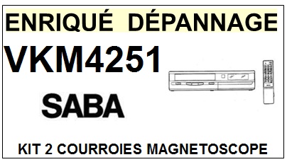 SABA-VKM4251-COURROIES-COMPATIBLES