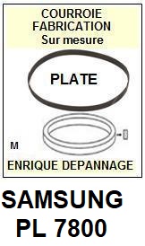 SAMSUNG-PL7800 PL-7800-COURROIES-ET-KITS-COURROIES-COMPATIBLES