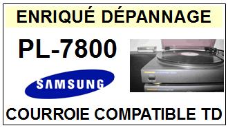 SAMSUNG-PL7800 PL-7800-COURROIES-ET-KITS-COURROIES-COMPATIBLES