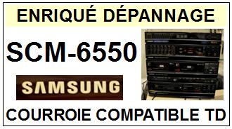 SAMSUNG-SCM6550 SCM-6550-COURROIES-COMPATIBLES