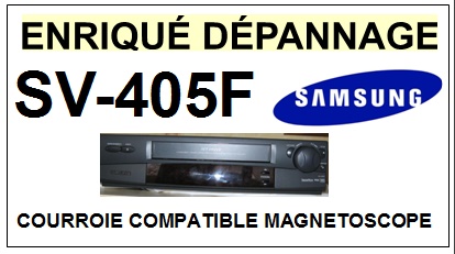 SAMSUNG-SV405F SV-405F-COURROIES-ET-KITS-COURROIES-COMPATIBLES